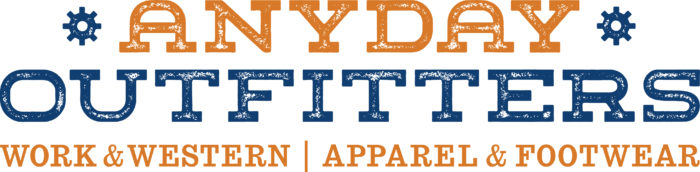 Wordmark Worn WWAF PMS anyday outfitters work & western, apparel & footwear