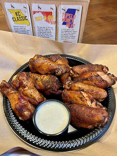 Jumbo XXL Wings, Granny’s Sweet Potato Mash, Caramel Apple Cobbler. Return of Baked Cheesy Potatoes icon