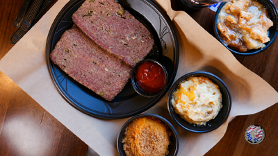 Smoked Meatloaf, Granny’s Sweet Potato Mash, Caramel Apple Cobbler. Return of Baked Cheesy Potatoes
